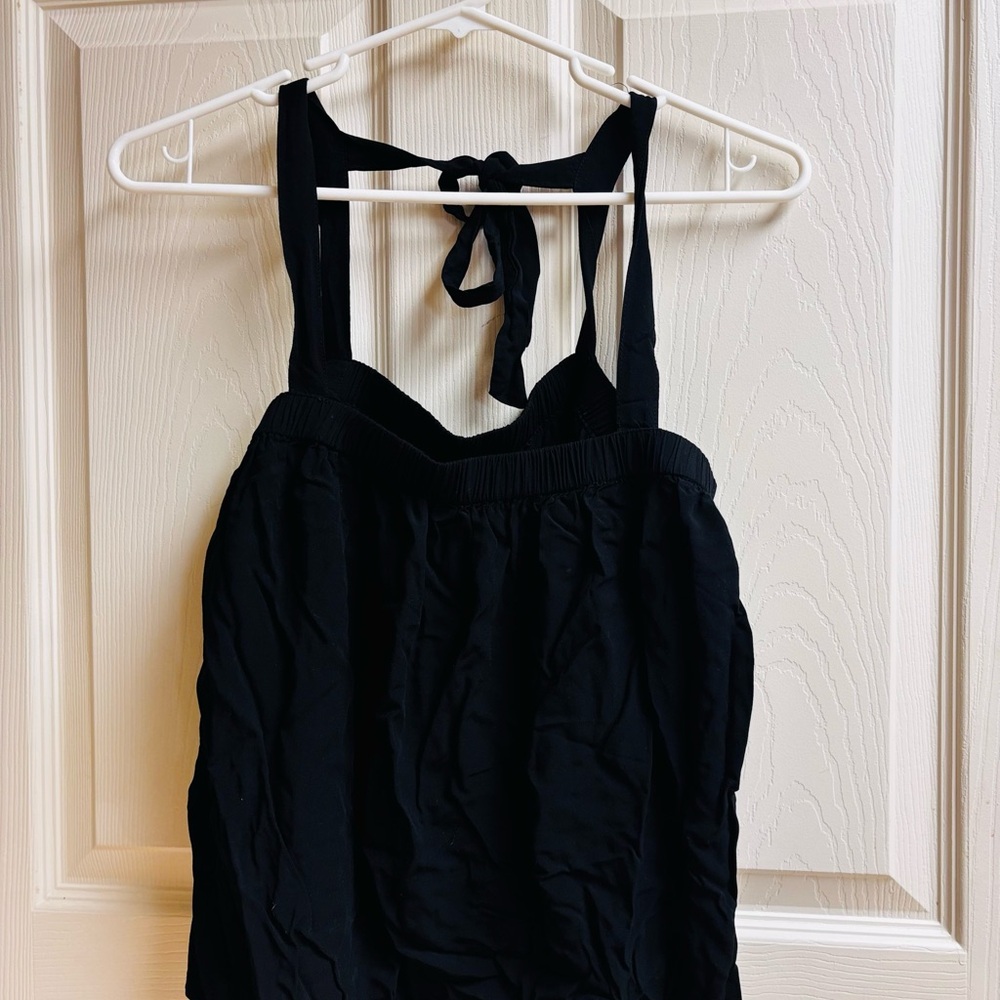 Old Navy Black Halter Top